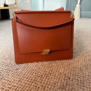 Polene Numero Sept Leather Handbag